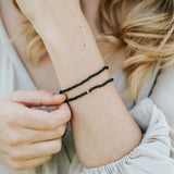 Schwarzer Turmalin Armband