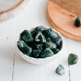 Moosachat Trommelstein