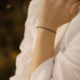 Midnight Edge Hämatit Armband