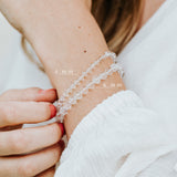 Bergkristall Armband, rund