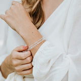 Bergkristall Armband, rund