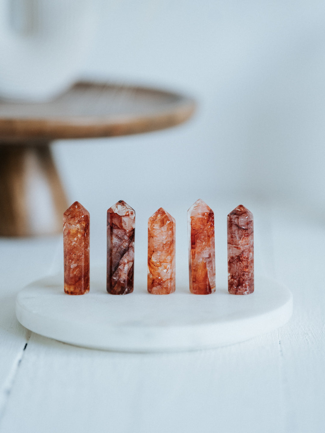 Fire Quartz Spitze