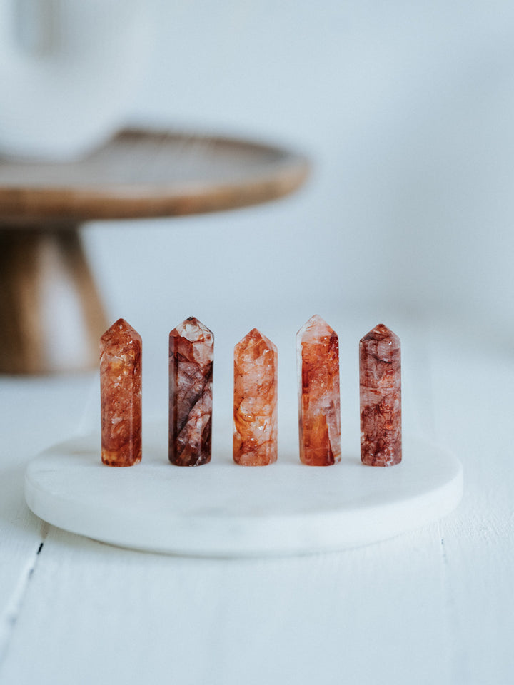 Fire Quartz Spitze