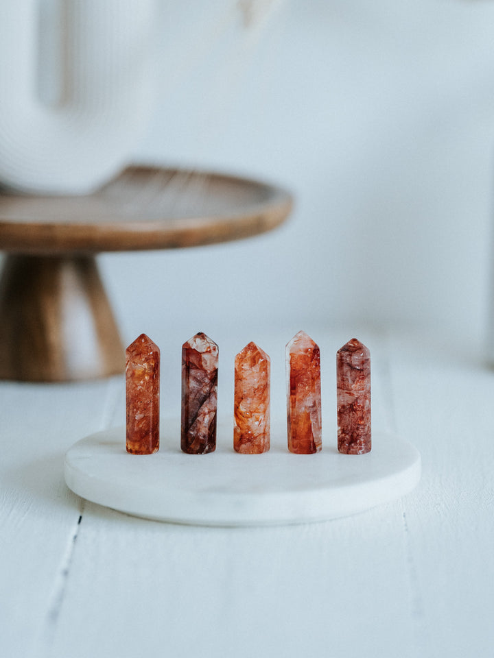 Fire Quartz Spitze