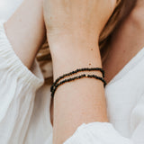 Golden Veil Gold Sheen Obsidian Armband