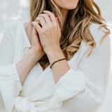 Granat Armband