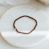 Granat Armband