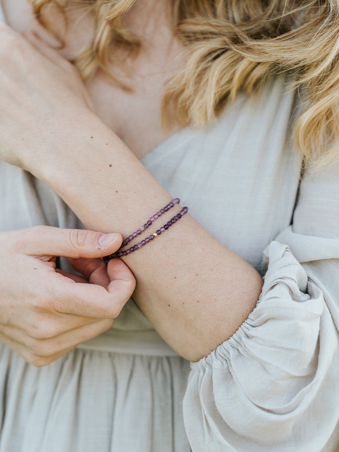 HIGHER SELF Amethyst Armband