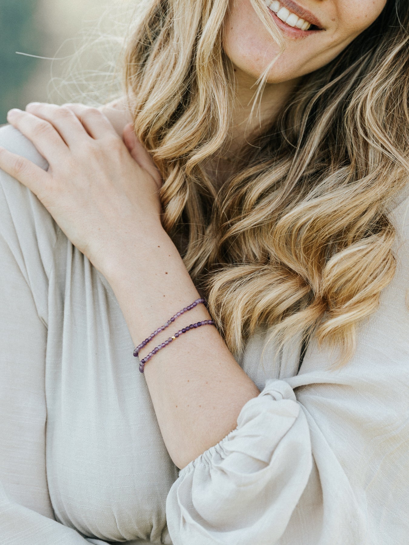 HIGHER SELF Amethyst Armband