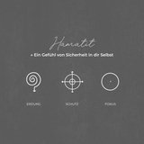 Midnight Edge Hämatit Kette