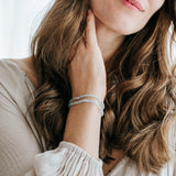 Aquamarin Armband