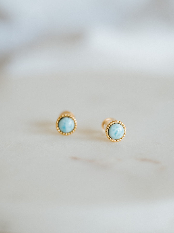 Larimar Ohrstecker