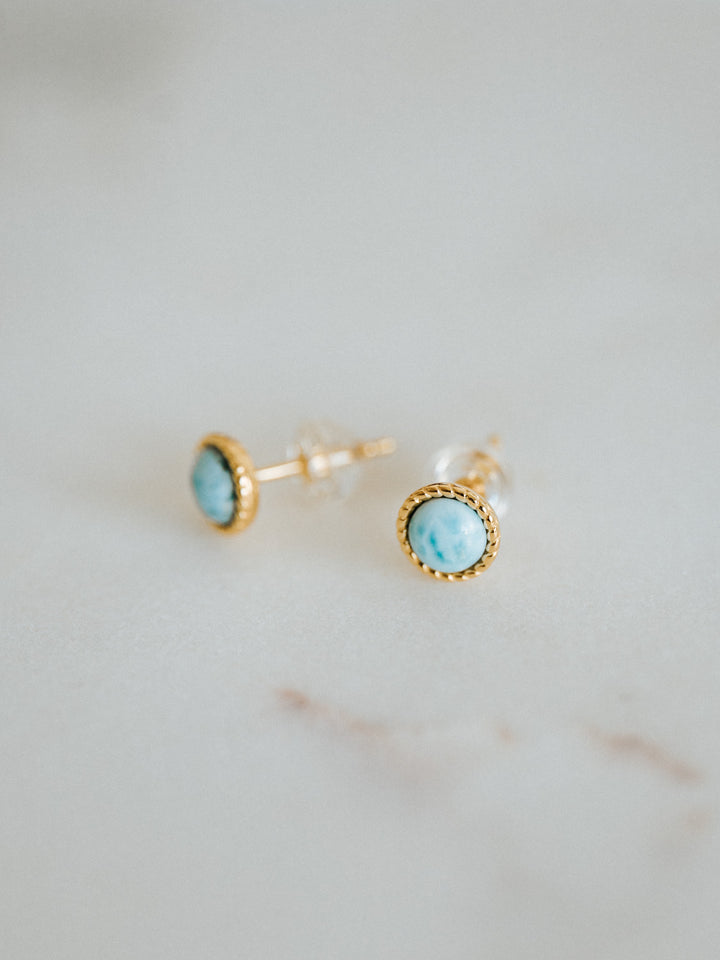 Larimar Ohrstecker