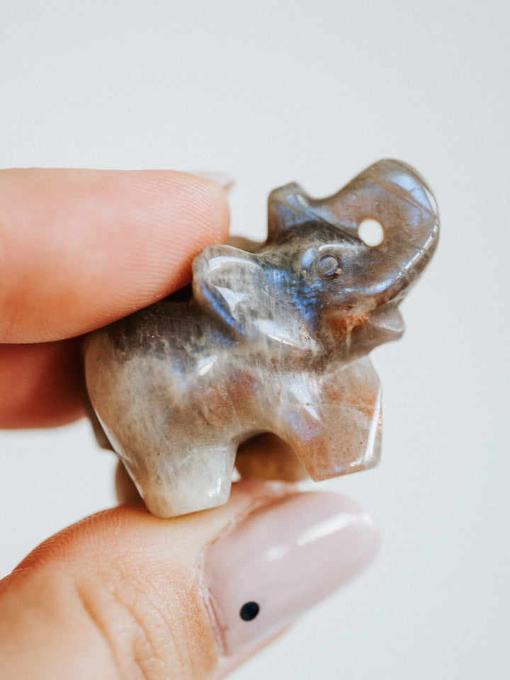 Mondstein Elefant