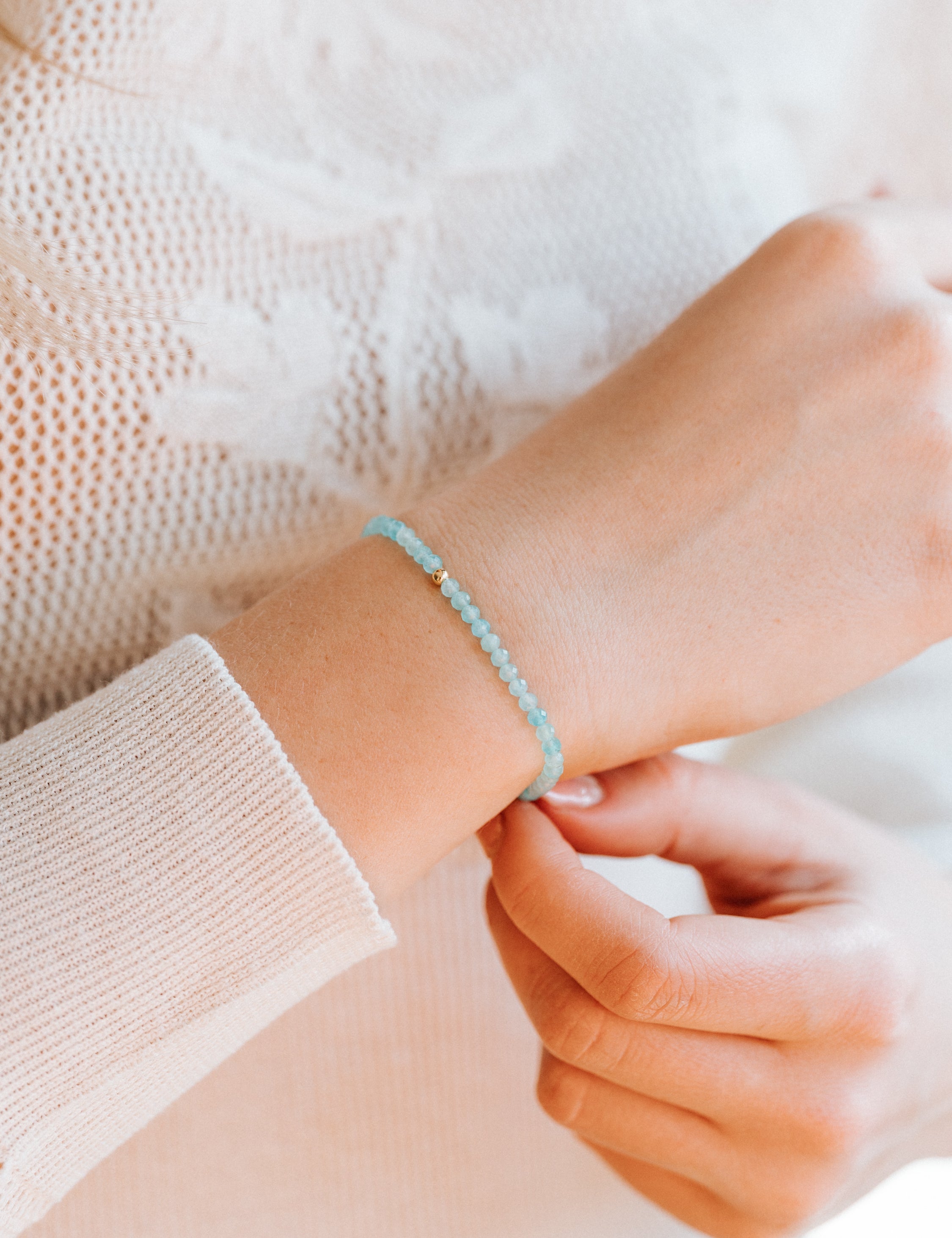 Serene Soul Amazonit Armband