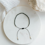 Midnight Edge Hämatit Armband