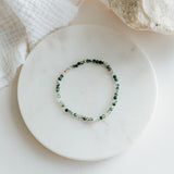 Evergreen Moosachat Armband