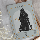 Zodiac - Sternzeichen Postkarten