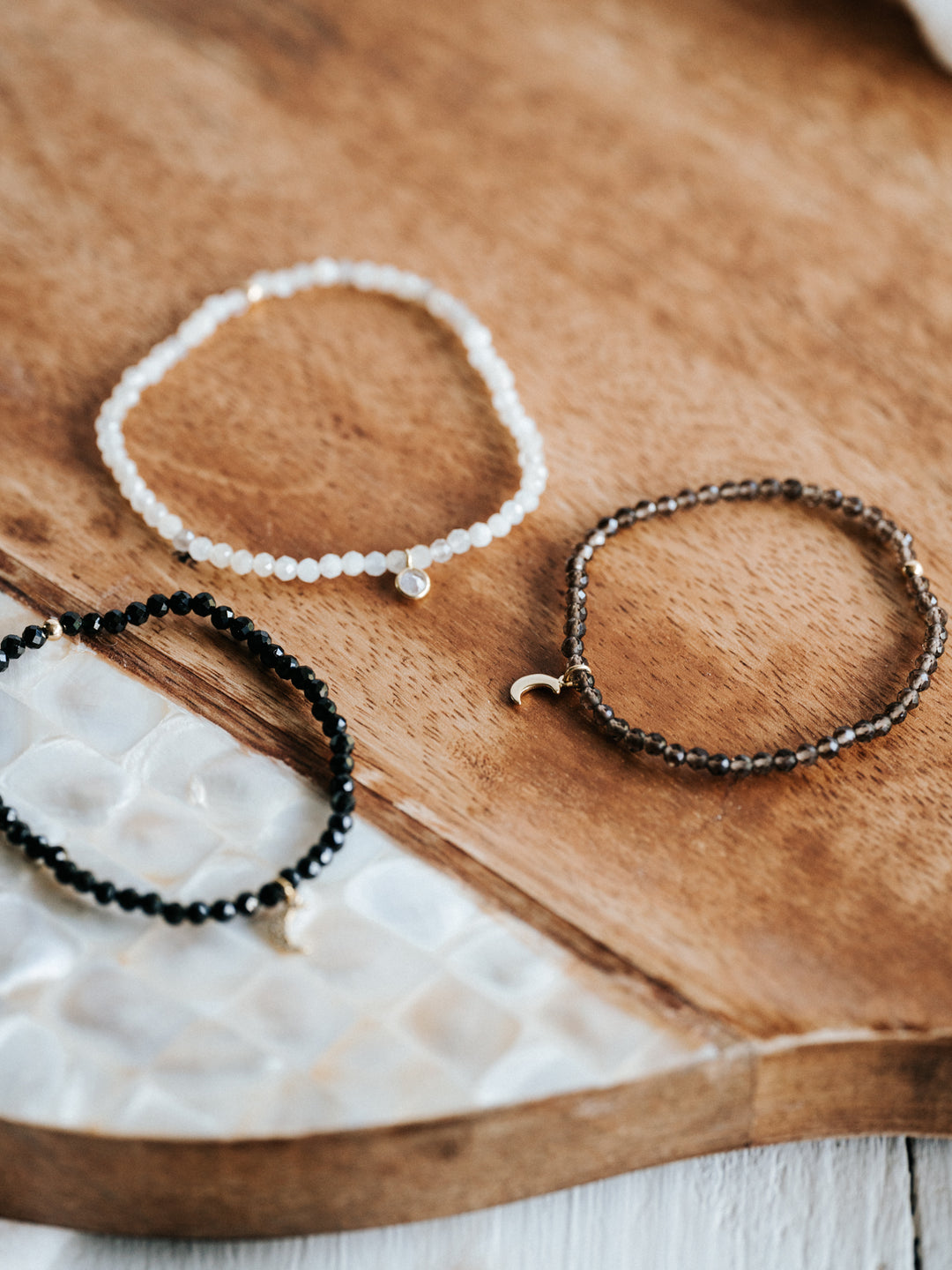 TRANSFORMATION Rauchquarz Armband