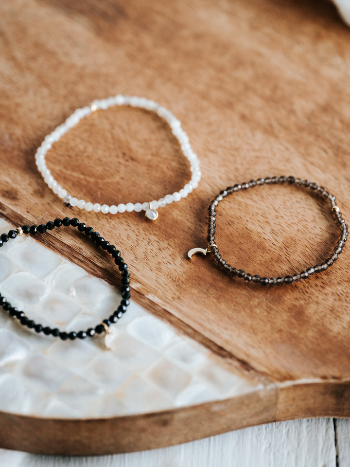 TRANSFORMATION Rauchquarz Armband