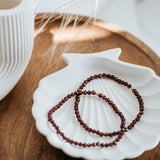 Granat Armband