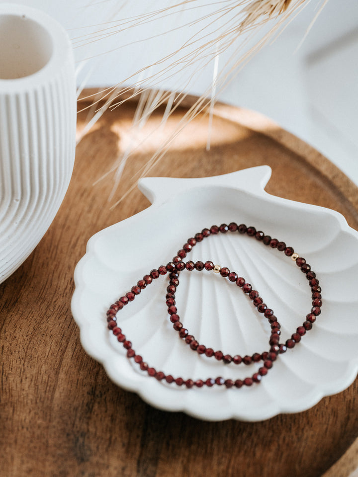Granat Armband