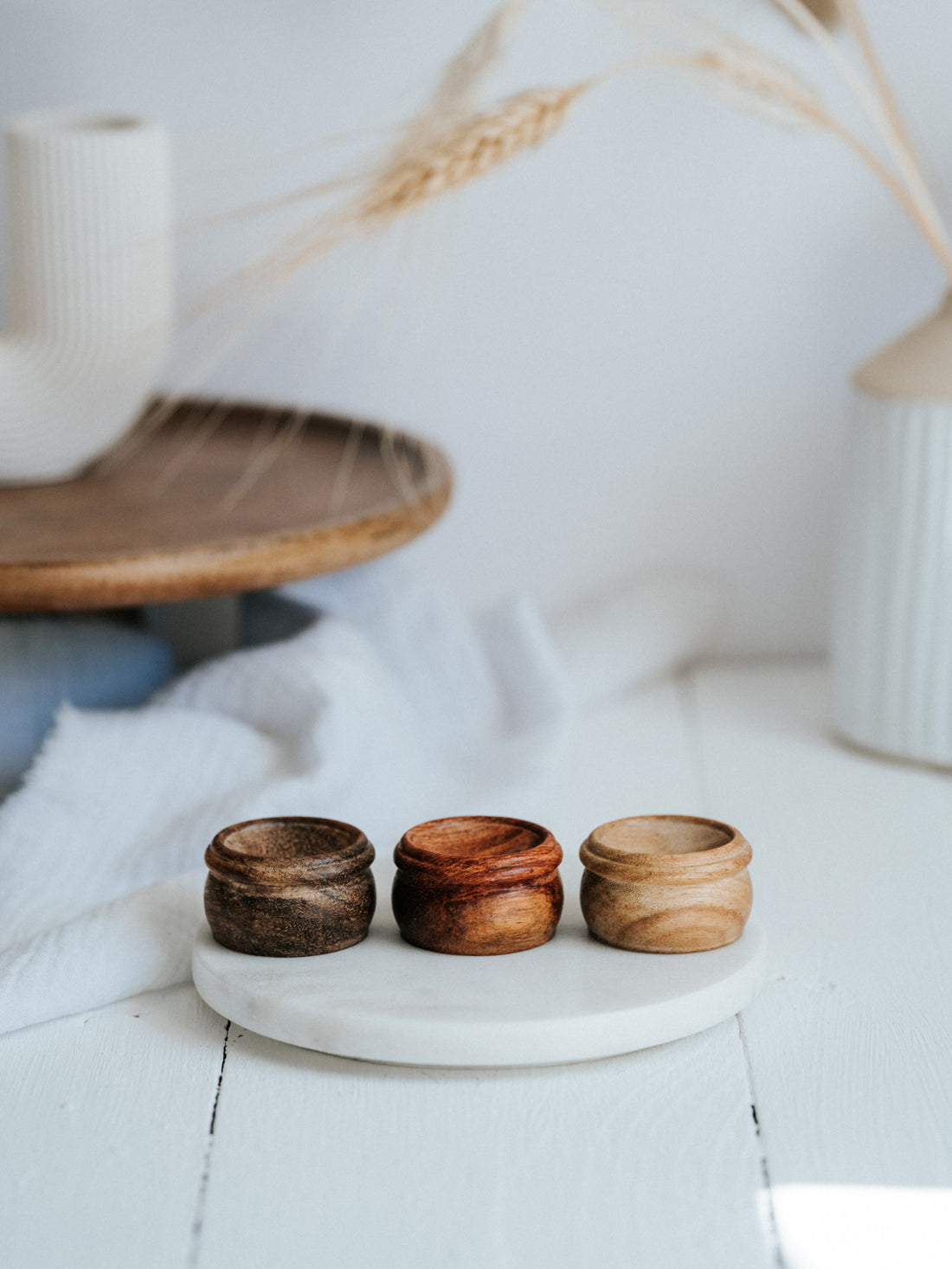 Kugelständer aus Holz