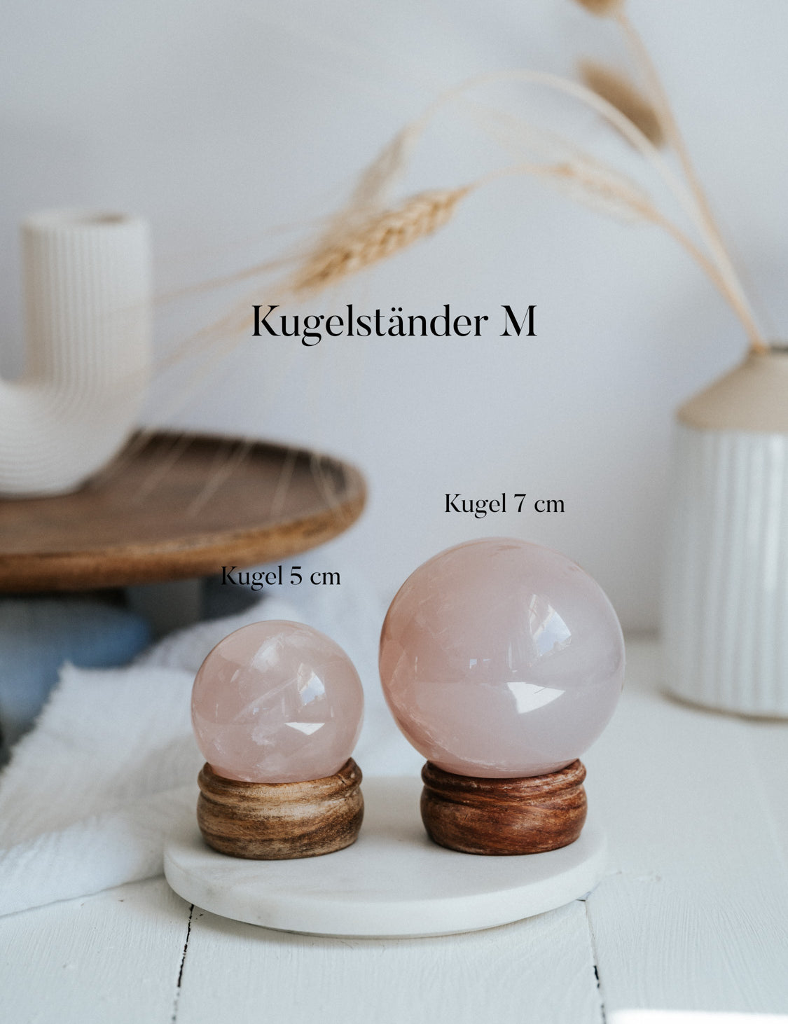 Kugelständer aus Holz