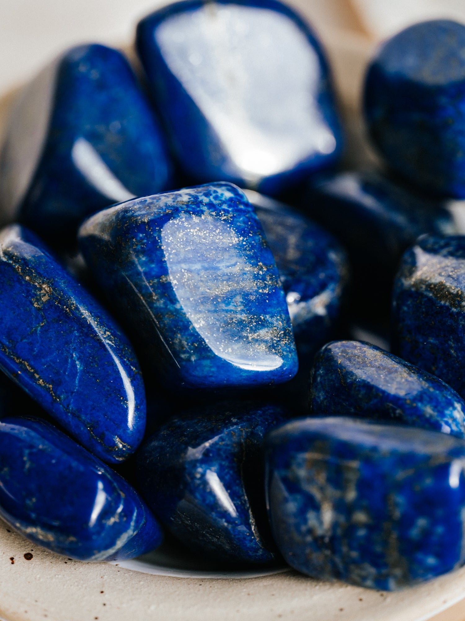 Lapis Lazuli Trommelstein
