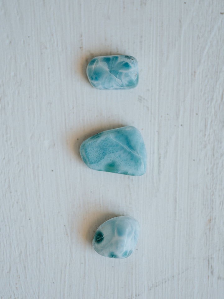 Larimar Trommelstein