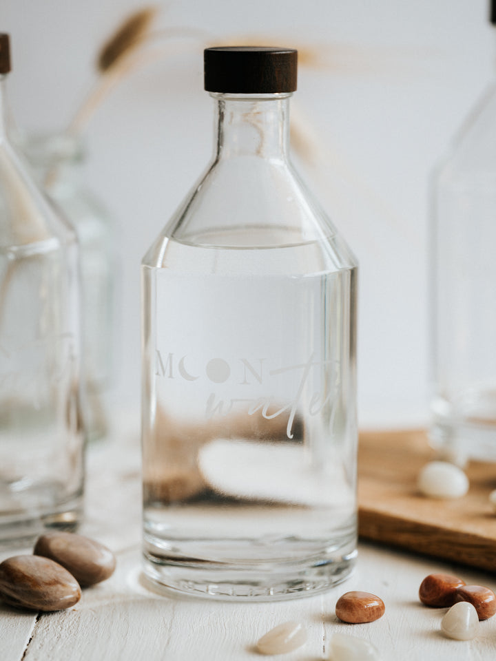 Moonwater Glasflasche