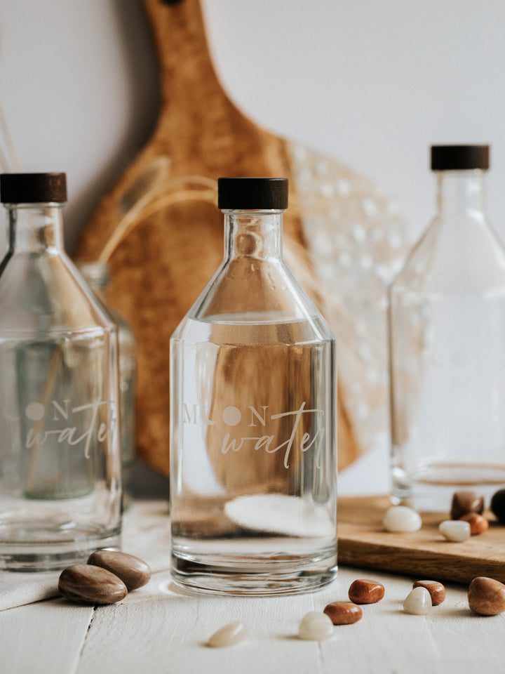 Moonwater Glasflasche