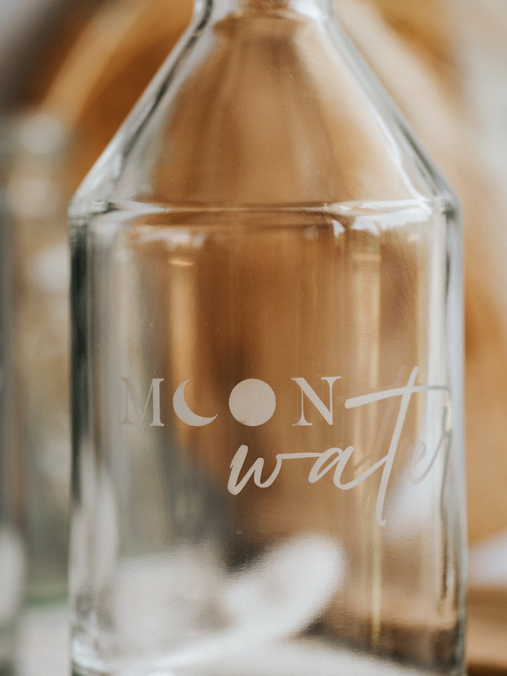 Moonwater Glasflasche