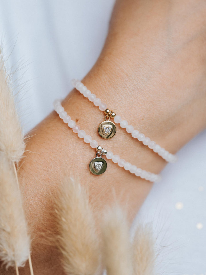 SELFLOVE Rosenquarz Armband